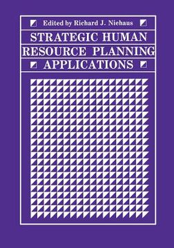 portada Strategic Human Resource Planning Applications (en Inglés)