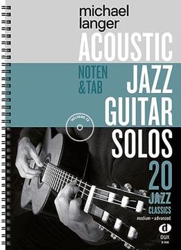 portada Acoustic Jazz Guitar Solos (en Alemán)