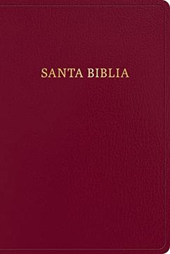 portada Rvr 1960 Biblia Letra Gigante, Borgoña, Imitación Piel (2023 Ed. )