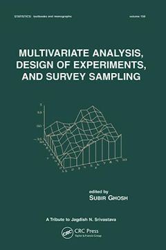 portada Multivariate Analysis, Design of Experiments, and Survey Sampling (Statistics: A Series of Textbooks and Monographs) (en Inglés)