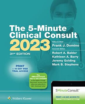 portada 5-Minute Clinical Consult 2023 (The 5-Minute Consult Series) (en Inglés)