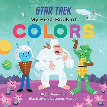 portada Star Trek: My First Book of Colors (en Inglés)