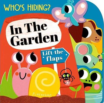 portada Who'S Hiding? In the Garden (in English)