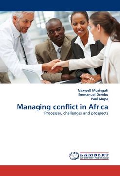 portada managing conflict in africa (en Inglés)