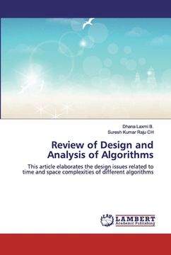 portada Review of Design and Analysis of Algorithms (en Inglés)