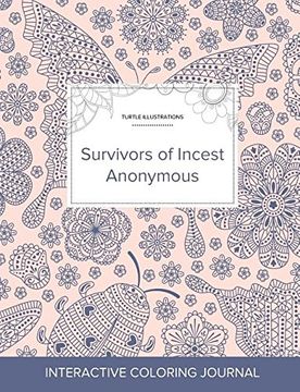 portada Adult Coloring Journal: Survivors of Incest Anonymous (Turtle Illustrations, Ladybug)