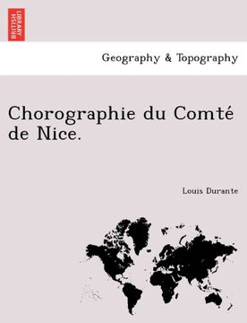 portada Chorographie du Comté de Nice. (French Edition)