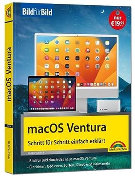 portada Macos 13 Ventura Bild für Bild - die Anleitung in Bilder - Ideal für Einsteiger, Umsteiger und Fortgeschrittene: Für Alle mac Modelle Geeignet (in German)