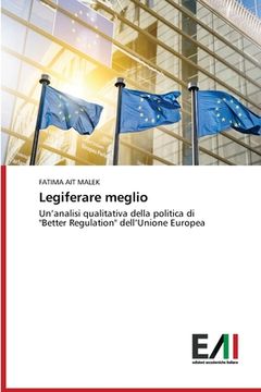 portada Legiferare meglio (in Italian)