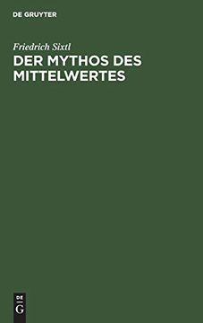 portada Der Mythos des Mittelwertes: Neue Methodenlehre der Statistik (en Alemán)