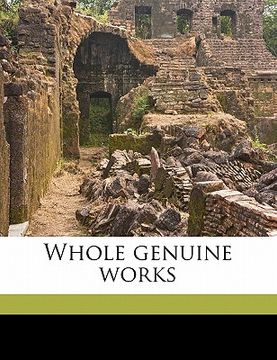 portada whole genuine works volume 2 (en Inglés)