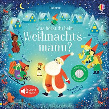 portada Was Hörst du Beim Weihnachtsmann? Soundbuch (en Alemán)
