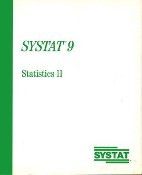 portada Systat 9 Statistics ii 