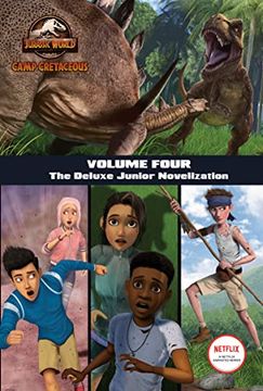 portada Camp Cretaceous: The Deluxe Junior Novelization (4) (Jurassic World: Camp Cretaceous) (en Inglés)