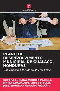 portada Plano de Desenvolvimento Municipal de Gualaco, Honduras