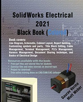 portada Solidworks Electrical 2021 Black Book (Colored) (in English)