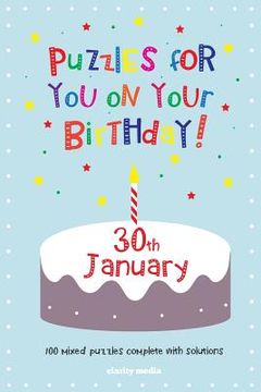 portada Puzzles for you on your Birthday - 30th January (en Inglés)