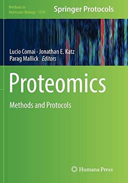 portada Proteomics: Methods and Protocols (Methods in Molecular Biology) (en Inglés)