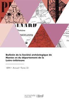 portada Bulletin de la Société archéologique de Nantes et du département de la Loire-inférieure (in French)