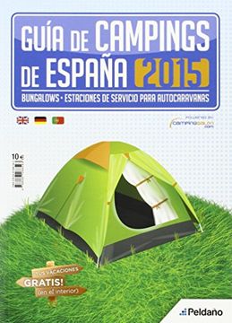 portada Guía De Campings De España. 2015
