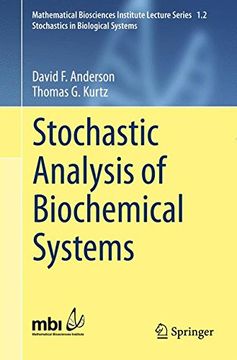 portada Stochastic Analysis of Biochemical Systems (en Inglés)