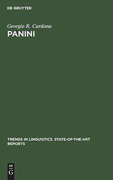 portada Panini (Trends in Linguistics. State-Of-The-Art Reports) (in English)