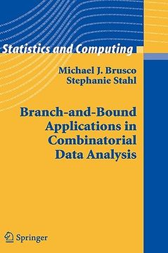 portada branch-and-bound applications in combinatorial data analysis (en Inglés)