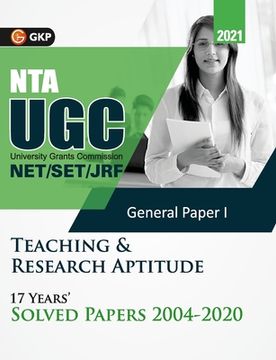 portada Ugc 2021 Net/Set (Jrf & Ls) Paper I Teaching & Research Aptitude 17 Years' Solved Papers 2004-2020 (en Inglés)