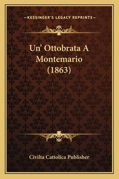 portada Un' Ottobrata A Montemario (1863) (en Italiano)