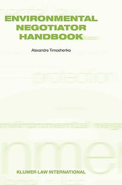 portada environmental negotiator handbook (in English)