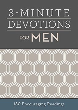 portada 3-Minute Devotions for Men: 180 Encouraging Readings 
