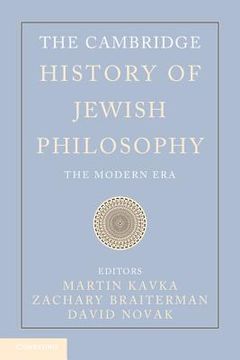 portada the cambridge history of jewish philosophy