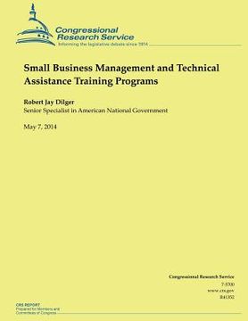 portada Small Business Management and Technical Assistance Training Programs (en Inglés)