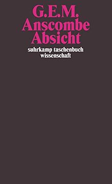 portada Absicht (Suhrkamp Taschenbuch Wissenschaft) (en Alemán)