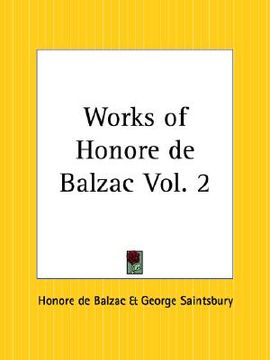 portada works of honore de balzac part 2 (en Inglés)