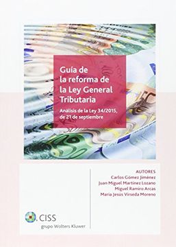 portada Guía De La Reforma De La Ley General Tributaria