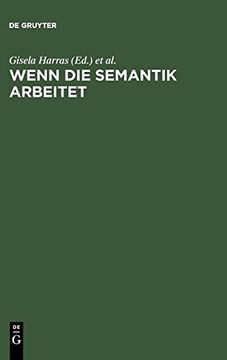 portada Wenn die Semantik Arbeitet (in German)