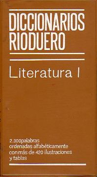 portada diccionarios rioduero. literatura. 1.
