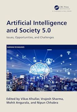 portada Artificial Intelligence and Society 5. 0 (Emerging Technologies) (en Inglés)