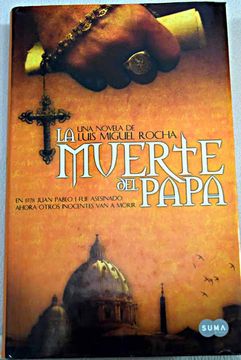 portada Muerte del Papa: una novela de Luis Miguel Rocha