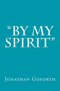 portada "by my Spirit" (in English)