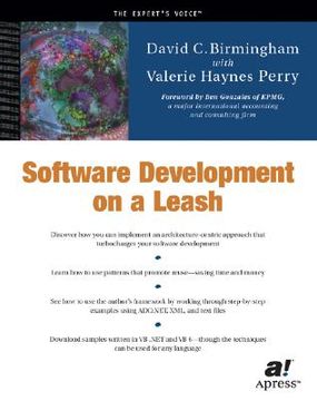 portada software development on a leash (in English)