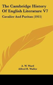 portada the cambridge history of english literature v7: cavalier and puritan (1911)