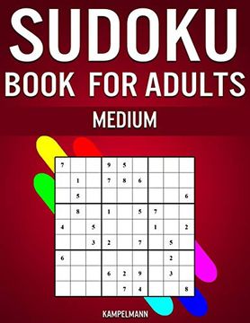 portada Sudoku Book for Adults Medium: 300 Sudokos for Intermediate Adult Players (With Solutions) (en Inglés)