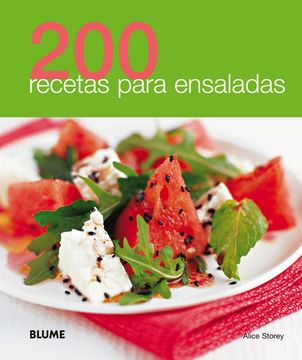 portada 200 Recetas Para Ensaladas (in Spanish)