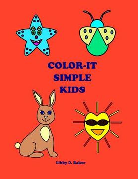 portada Color-It Simple Kids (en Inglés)