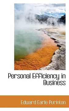 portada personal efficiency in business (en Inglés)