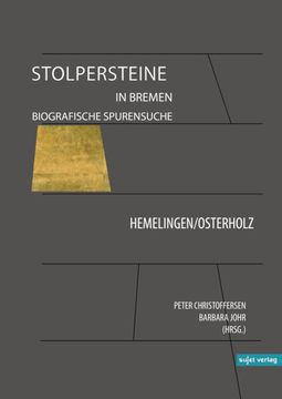 portada Stolpersteine in Bremen Band vii (en Alemán)