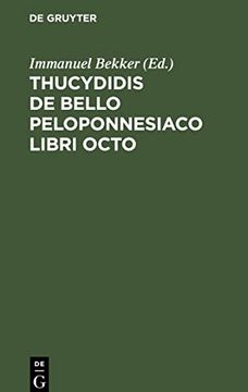 portada Thucydidis de Bello Peloponnesiaco Libri Octo (Latin Edition) [Hardcover ] (en Latin)