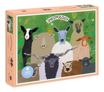 portada Sheepology 1000-Piece Puzzle (in English)